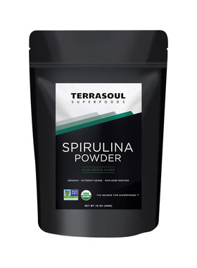 Terrasoul有机螺旋藻粉454g
