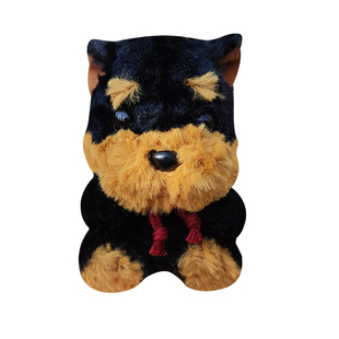 正品可爱四眼铁包金土狗小狗田园犬毛绒玩具豆袋公仔挂件迷你摆件