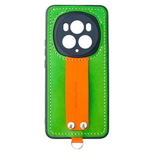 两针一线适用于荣耀magic7pro新款手机壳斜挎可背荣耀magic6pro手机套高级感真皮支架挂绳护手防摔保护套外壳