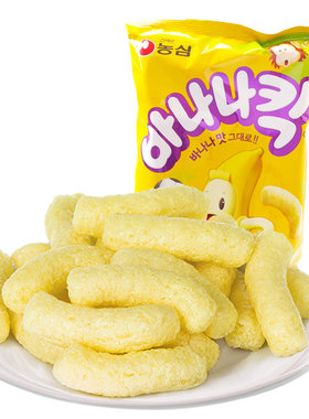 新款农心香蕉条袋装韩国进口75g