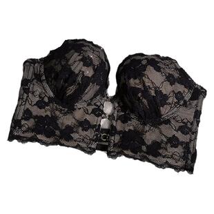 【原创款】内衣女小胸聚拢性感蕾丝露背塑形鱼骨胸衣收副乳文胸罩