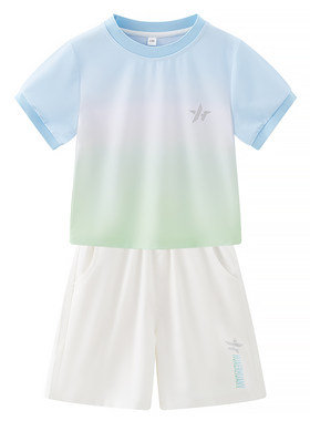 小学生夏季运动会班服套装短袖