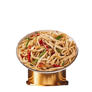 炒豆腐干咸豆干农家地锅爆炒开胃下饭徐州邳州特产辣椒炒咸豆条