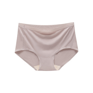 莫代尔内裤女2026新款100%桑蚕丝裆抗菌短裤中高腰透气无痕三角裤