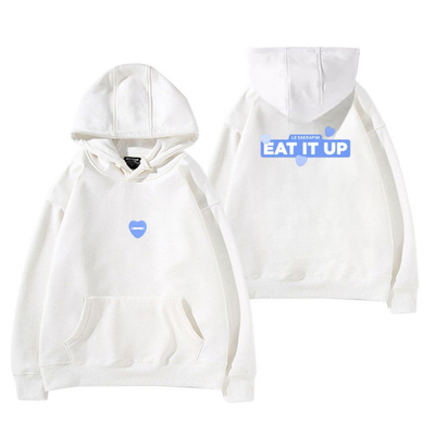 糖果心同款印花春秋款连帽卫衣