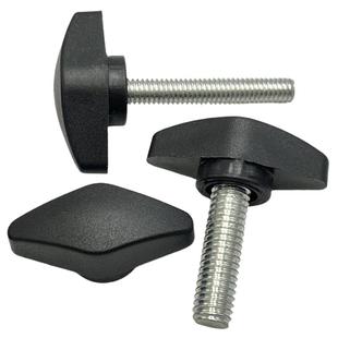 一字手拧螺丝实心T型手柄塑料胶木调节把手t形旋钮固定M5M6M8M10