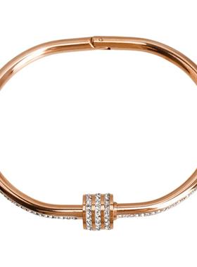 玫瑰金手镯女款2025新款高级感