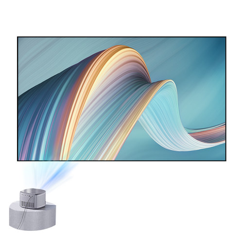 【博视银屏】黑晶4K抗光幕布家用投影仪超窄边画框幕投影幕布免费安装100英寸120英寸150英寸极米坚果爱普生