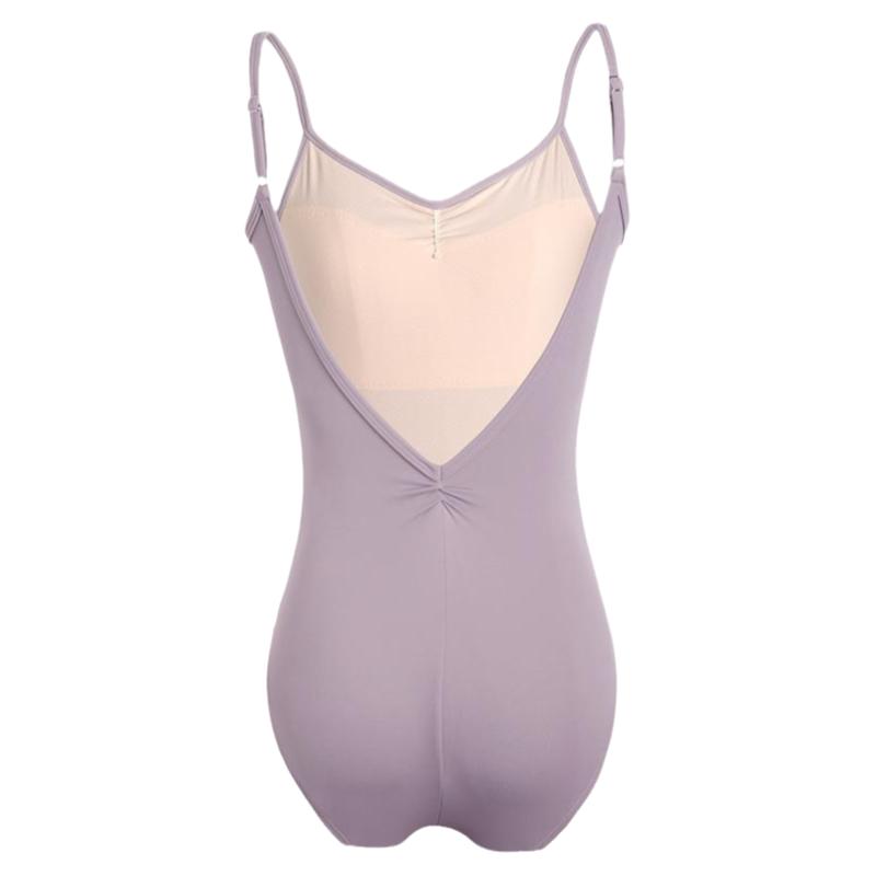 成人舞蹈服女体操服芭蕾体服吊带基训连体服高胯训练服形体练功服
