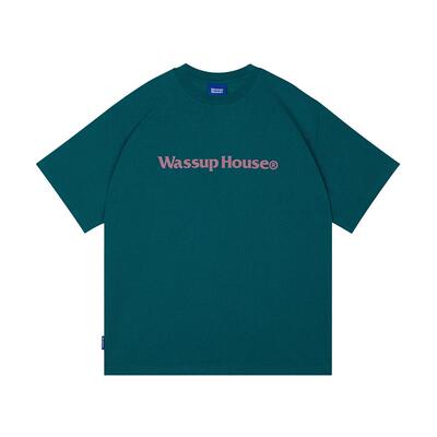 WassupHouse基础印花短袖