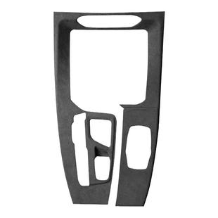 适用18-21款宝马X3中控排挡面板装饰贴Alcantara翻毛皮内饰改装件