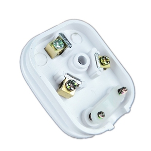 纯铜三极插头 10a16a空调三孔项2/3两三角家用工业接线插头