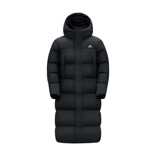 【极光3.0】伯希和户外800蓬羽绒服女新款男长款白色防风鹅绒服