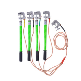 国标接地线 0.4KV低压接地线电力携带型母排短路接地线母排带弹簧