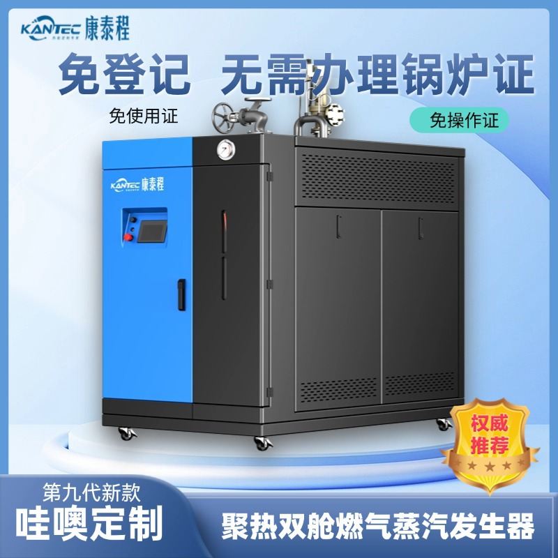 源头厂家冷凝低氮蒸汽发生器 10秒快速出蒸汽 燃气蒸汽锅炉