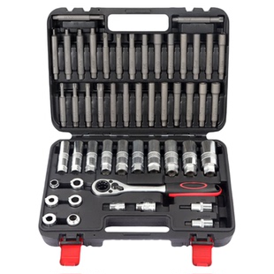 50件拆避震器塔顶上座螺丝专用工具汽车减震器拆装卸套筒弹簧扳手