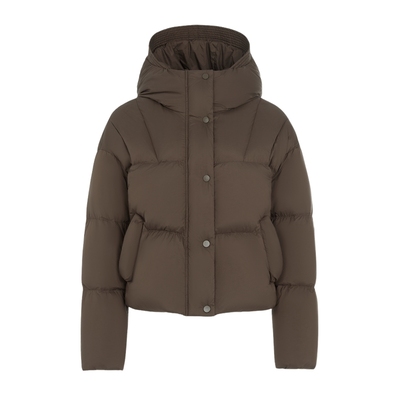 短款泡芙羽绒服雪中飞时尚都市