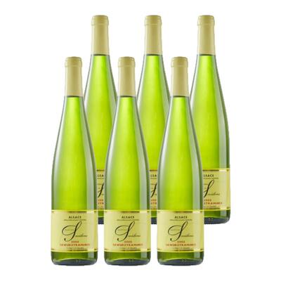 盒马酩品 阿尔萨斯琼瑶浆白葡萄酒 750ml*6 法国进口