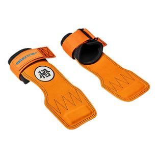 助力带牛皮护掌健身手套男护腕单杠引体向上硬拉手腕握力带辅助