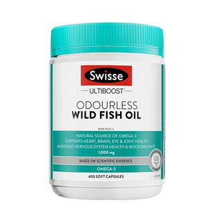 Swisse深海鱼油胶囊欧米伽3omega3中老年1000mg400粒眼脑