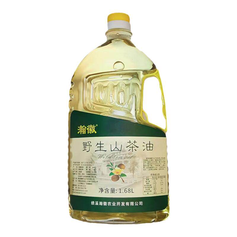 一级压榨瀚徽野山茶油家用油烟少