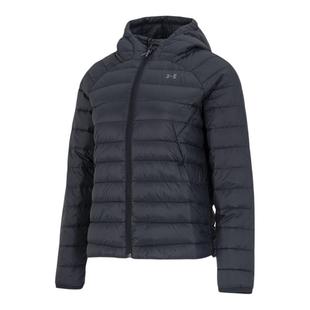 UA安德玛连帽排骨羽绒服女装冬季新款户外运动服训练跑步轻薄夹克