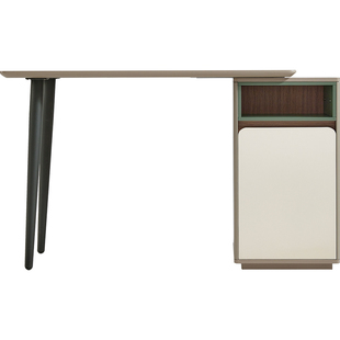 林氏家居书桌伸缩转角台式电脑桌梳妆台化妆台家用林氏木业办公