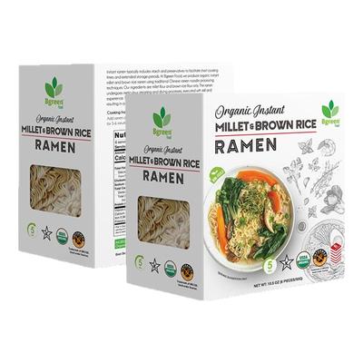 BgreenFood有机小米糙米拉面