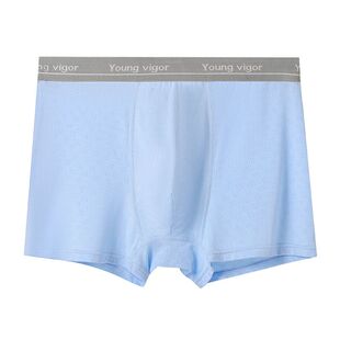 青少年男童内裤发育期初高中生男孩7A抗菌夏季冰丝薄款透气平角裤
