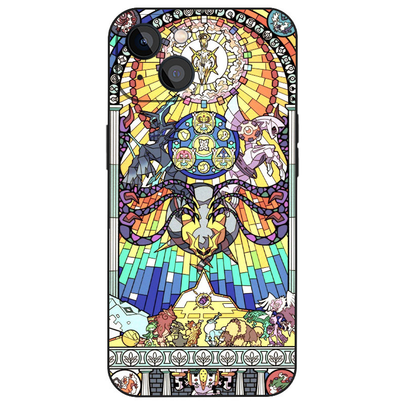 神话精灵宝可梦适用iPhone16硅胶14防摔11/12/13苹果15ProMax华为VIVO小米OPPO传说神奇宝贝XR全包手机壳