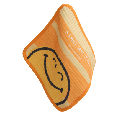 法国Smiley婴儿口水巾洗脸小方巾