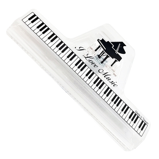 透明乐谱夹创意钢琴音符高颜值塑料收纳曲谱文件夹子音乐文具礼品