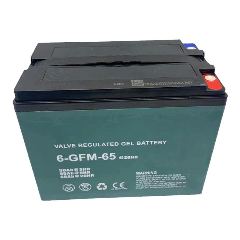 中力电动叉车电池小金刚铅酸电瓶地牛配件6-GFM-65A蓄电池12V原厂