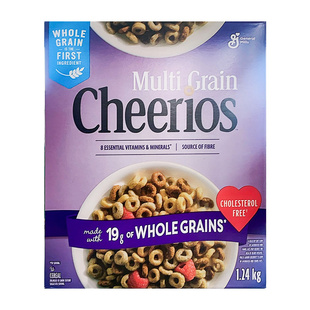 美国通用晶磨Cheerios谷物圈755g宝宝孕妇谷物圈麦圈麦片即食早餐