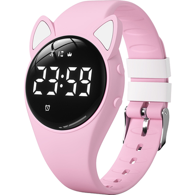 佑烁中小童戴可爱学看时间手表