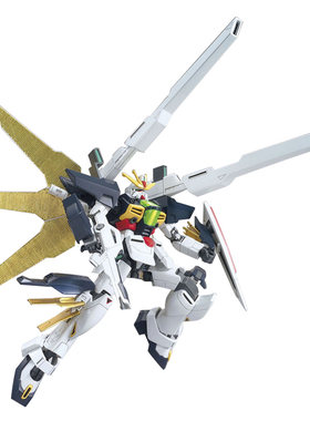 万代1/144double敢达拼装模型