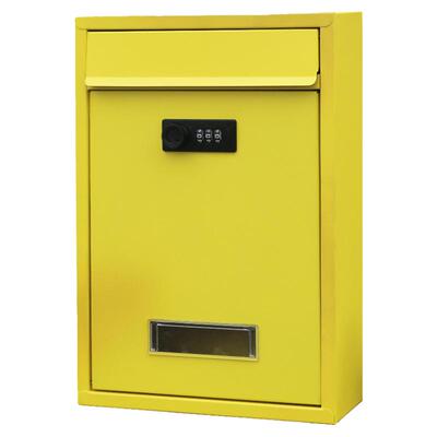 弘可小信箱多颜色钥匙密码锁可选