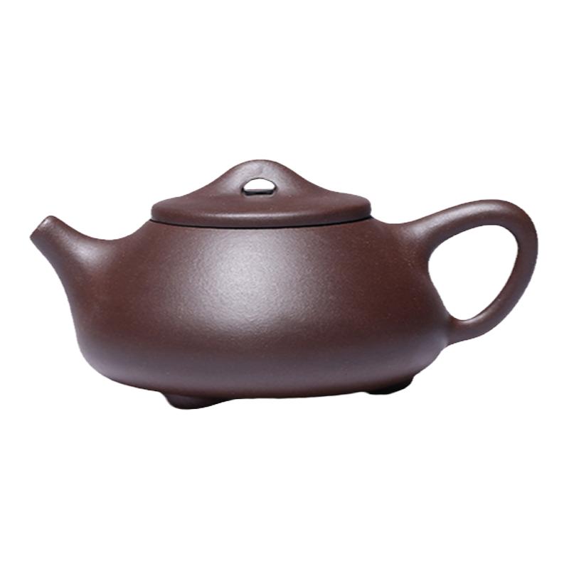 复古原矿紫砂手工景舟石瓢泡茶壶