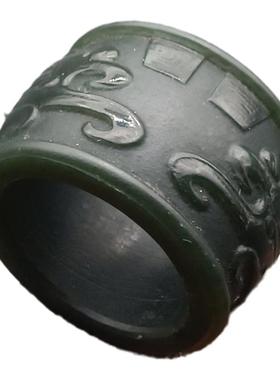 天然珠宝玉石和田玉指环戒指手饰