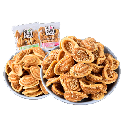 猫耳朵小包装怀旧零食芝麻酥脆