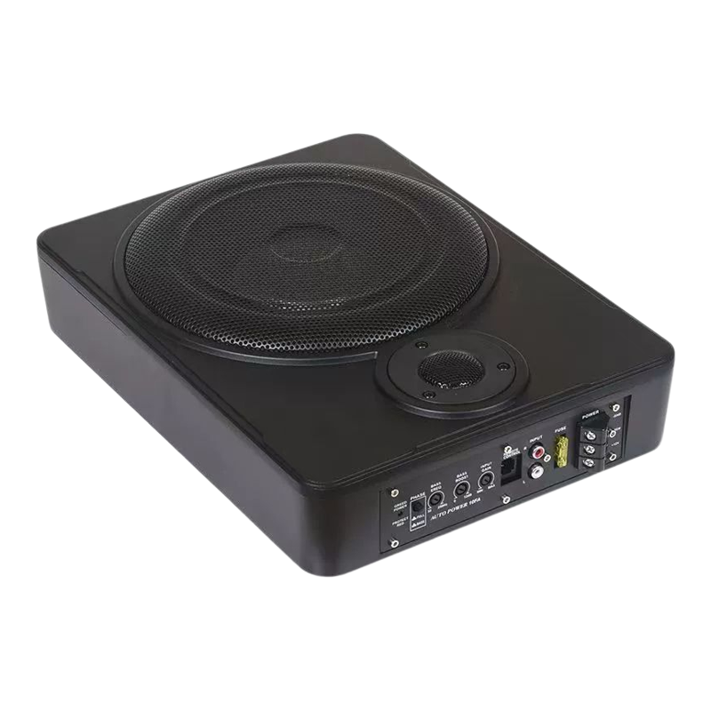 车载音响低音炮12v24v重低音8寸10寸汽车座椅专用超薄有源带高音