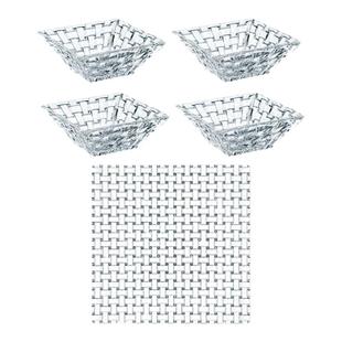 德国Nachtmann进口水晶玻璃水果盘干果零食碗蛋糕西点调料碗5件套