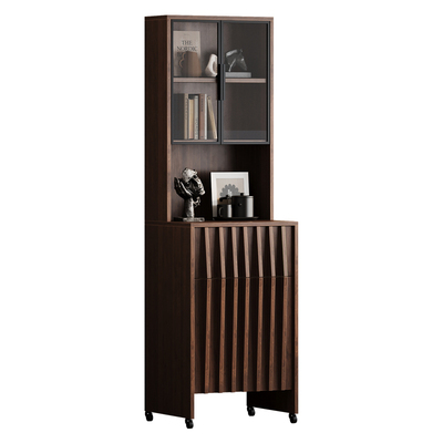 中古风扫地机器人收纳柜