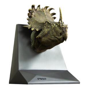 PNSO中国角龙阿齐头部肖像恐龙书档赵闯杨杨科学艺术雕像书房系列