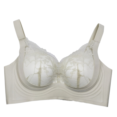 莲依璐软钢圈大胸显小内衣薄款