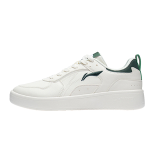 李宁穗岁板鞋男款2026春季新款小白鞋百搭休闲透气运动鞋AGCT147