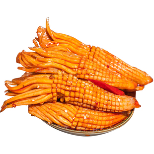 麻辣味火箭鱿鱼肉四川特产冷吃铁板烧烤熟食零食香辣即食卤味小吃