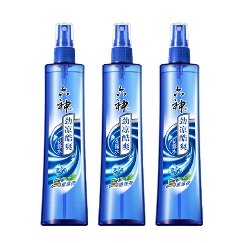 六神喷雾花露水劲凉酷爽180ml