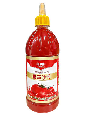 酱多邦番茄酱720g大容量酸甜解腻