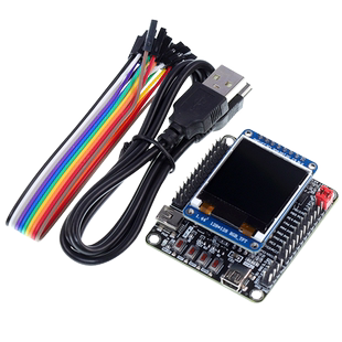 STM32F103RCT6系统板mini口32开发板 STM32核心板 TFT屏 一键下载